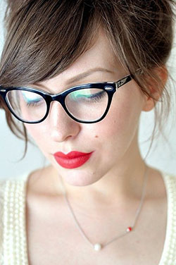 Great ideas for mikimoto glasses, Cat eye glasses: Fashion accessory,  Nerdy Glasses  