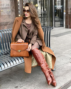 Latest Ankle Boots Outfits For Teenagers: Boot Outfits,  Cute Thigh High Boots  