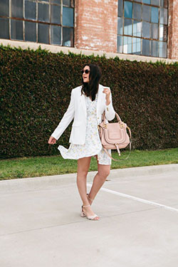 Classy White Blazer Outfit: Blazer Outfit,  White Blazer,  Blazer  