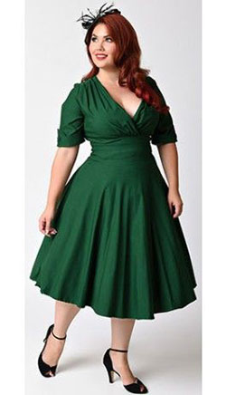 Gorgeous green swing dress, Delores Swing Dress: Clothing Ideas,  Vintage clothing,  Maxi dress,  Clubbing outfits  