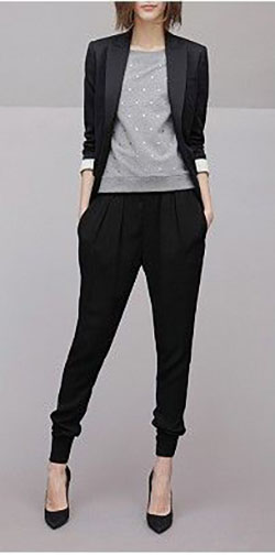 Stella mccartney black pants: Harem pants,  Stella McCartney,  Casual Outfits,  Joggers Outfit  