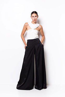 Trendy High Waist Palazzo Pants For Date fashion_big27.jpg 60...: Casual Outfits,  Spring Outfits,  party outfits,  Palazzo Outfit Ideas,  Palazzo Cotton  