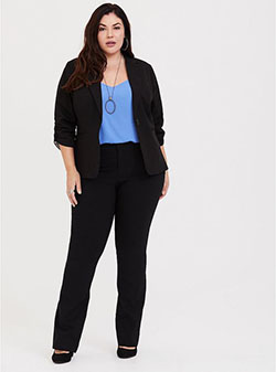 Plus Size Women's Work Wear: Plus Size Work Outfit,  Business casual,  Plus-Size Interview Dress,  Interview Outfit  