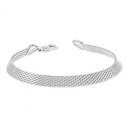 Sterling Silver 6mm Mesh Bracelet £34.00: Sterling Silver Bracelet,  bracelet  