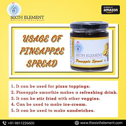 Usage of Pineapple Spread: 