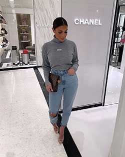 Katerina Themis ? trousers, t-shirt, denim outfit ideas: Denim,  Jeans Outfit,  T-Shirt Outfit,  Trousers  
