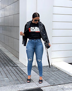Ruby Fairs Instagram trousers, leather, jacket dress for girls: Denim,  jacket,  Jeans Outfit,  Trousers  