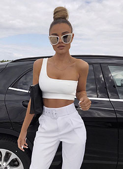 All white outfit  | Summer Outfit Ideas 2020: Outfit Ideas,  summer outfits,  White Outfit  