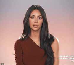 Candid: Kim Kardashian spoke out on Twitter on why she wasn't there to greet Caitlyn Jenner after her lonely exit from the jungle, insisting that 'no one from I'm a Celeb even reached out and asked for letters, appearances or anything from any Kardashians: 