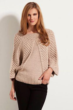 beige classy outfit with sweater, blouse, top: Women Dress Outfit,  Beige Sweater  