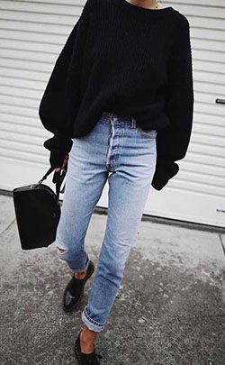 Re done levis high rise ankle crop: Denim Outfits,  Crop top,  Black And White Outfit,  Levi Strauss & Co.  