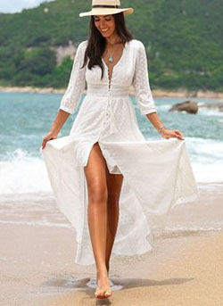 Robe boh2mien neutre dress, white, l, fashion model: Sun hat,  party outfits,  Sheath dress,  fashion model,  Maxi dress,  White Outfit  