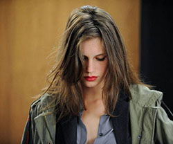 Film young and beautiful 2013 cannes film festival, young & beautiful: Long hair,  Street Style,  Jacket Outfits,  Marine Vacth  