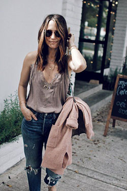 5 Chic Ways to Wear Silk Camisole | Summer Outfit Ideas 2020: Outfit Ideas,  summer outfits,  Silk  