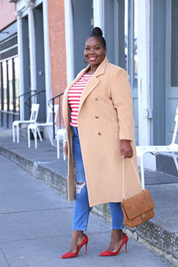 Plus size camel coat plus size model, street fashion: Trench coat,  Pea coat,  Cashmere wool,  Street Style,  Plus size outfit,  Brown And Beige Outfit,  Camel coat,  Wool Coat,  Burberry Trench,  Brown Coat  