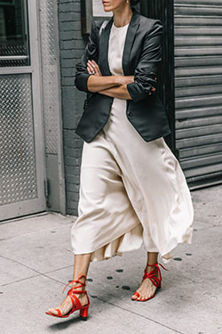 White dresses ideas with dress sandal, shoe: Street Style,  fashion blogger,  Fashion photography  