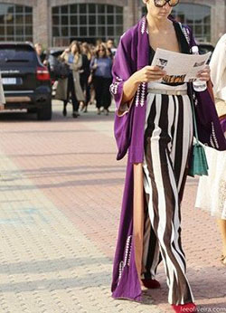 purple dresses ideas with dress, attire ideas, fashion design: Fashion photography,  Kimono Outfit Ideas,  Haute couture,  Purple Dress  
