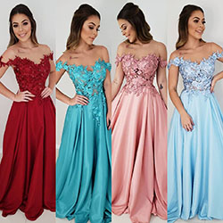 Vestido atelie patricia roque bridal party dress, fashion model: party outfits,  Ball gown,  fashion model,  Formal wear,  Bridal Party Dress,  Curvy Prom Dresses,  Blue And Aqua Outfit  