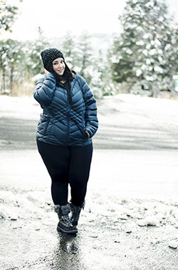 Plus size snow outfits plus size clothing, winter clothing: winter outfits,  Black And White Outfit,  Winter Outfit Ideas  