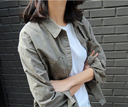 Beige and khaki clothing ideas with jacket, blazer, jeans: Street Style,  Jacket Outfits,  Beige And Khaki Outfit  