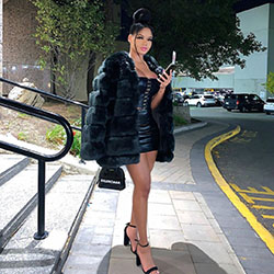 Filipina X Ghanaian jacket, fur dresses ideas, girls instagram photos: jacket  