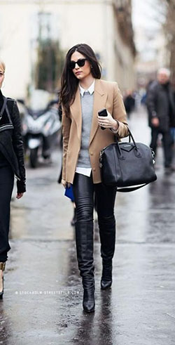 Winter work outfit: Business casual,  Legging Outfits,  Casual Outfits,  Black And White Outfit  