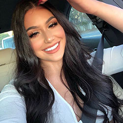 Alondra Mendoza Black Hair Color, Cute Face, Beautiful Lips: Long hair,  Brown hair,  Black hair,  Instagram girls,  Hairstyle Ideas,  Cute Instagram Girls  