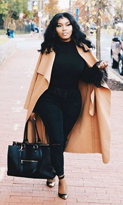 Work outfits for black women: African Americans,  Date Outfits,  Street Style,  Brown Outfit  