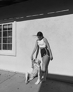 Annie LeBlanc beautiful girls pictures, hot legs picture, black-and-white: Black And White Outfit,  Annie LeBlanc Instagram  