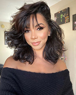 Brittany Renner Black Hair Women, Face Makeup, Natural Lips: Long hair,  Black hair,  Instagram girls,  Hairstyle Ideas,  Cute Instagram Girls  