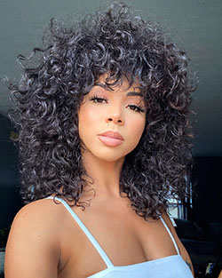 Brittany Renner Black Hairstyle Ideas, Easy Long Hairstyles, Hair Style: Long hair,  Jheri Curl,  Black hair,  Instagram girls,  Hairstyle Ideas,  Cute Instagram Girls  