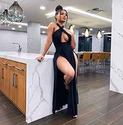 Filipina X Ghanaian dress matching outfit, female thighs, legs photo: Sexy Outfits,  Black hair,  Fitness Model,  Instagram girls  