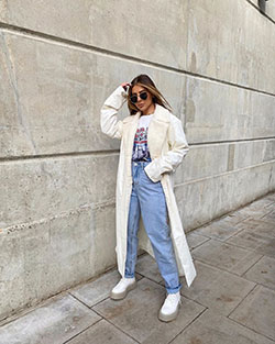 White and blue denim, jeans, girls instagram photos: Instagram girls,  White And Blue Outfit  