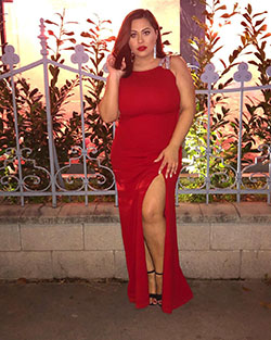 Costina Ana-Maria dresses ideas, girls photoshoot, female thighs: Instagram girls,  Red Dress  