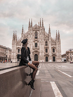 Outfit ideas milan cathedral, : Teen outfits,  Gothic architecture,  Travel photography  