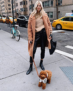 Devon Windsor fur clothing, fur outfit ideas, model photography: Fur clothing  