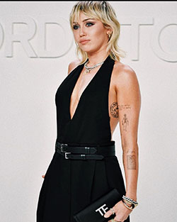 mileycyrus dress little black dress style outfit, blond hairs: Little Black Dress,  Mileycyrus  