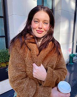 Emily DiDonato fur clothing, fur dress for girls, Beautiful Girl Cute Face: Fur clothing  