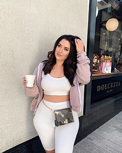 White and pink crop top, outfit designs, crop top: Crop top,  White And Pink Outfit  