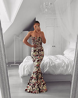 Emma Spiliopoulos strapless dress, cocktail dress colour outfit: Cocktail Dresses,  Strapless dress,  Dresses Ideas,  Instagram girls,  Gown,  Bridal Party Dress  