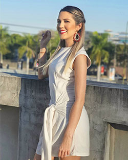 white colour dress with dress, instagram photoshoot, Cute Model Instagram: White Dress,  Fashion Sports  