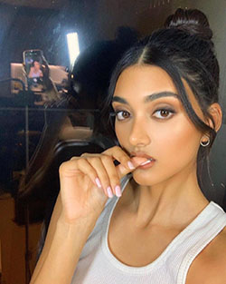 Neelam Gill Black Hair Color Ideas, Pretty Face, Natural Lipstick: Black hair,  Instagram girls,  Hairstyle Ideas,  Cute Instagram Girls,  Selfie Poses For Girls  