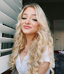 Zoe Laverne in blond hairs, Cute Girls Face, Beautiful Lips: Long hair,  Hair Color Ideas,  Blonde Hair,  Hairstyle Ideas,  Cute Girls Instagram,  Cute Instagram Girls,  Zoe Laverne TikTok  