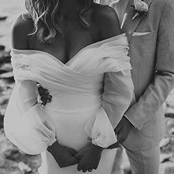 One day bridal hazel gown: Wedding dress,  Evening gown,  T-Shirt Outfit,  Monochrome photography,  Black And White Outfit,  Black And White  