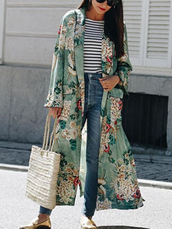 Clarissa Archer dress trench coat, coat colour combination: Trench coat,  Kimono Outfit Ideas,  coat  