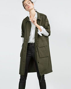 Trench coat roll up sleeves men: Trench coat,  Jacket Outfits,  Khaki Outfit  