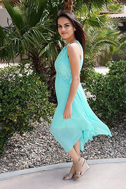 Turquoise and blue dress, photoshoot poses, wardrobe ideas: Turquoise And Blue Outfit,  Holiday Fashion  