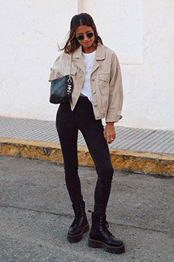 Brown and white classy outfit with fashion accessory, denim, jeans: fashion blogger,  Fashion accessory,  Street Style,  Classy Winter Dresses  
