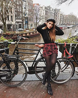 Style outfit with tights: Teen outfits,  Street Style  