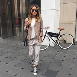 Jogging sincerely jules: Sincerely Jules,  Pink Jeans,  Casual Outfits,  Joggers Outfit  